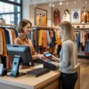 Pos system for clothing store