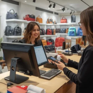 POS system for bag store