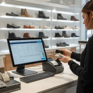 POS system for footwear store