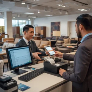 POS system for furniture store