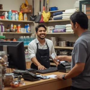 POS system for household item shop